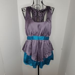 Lucca couture satin top